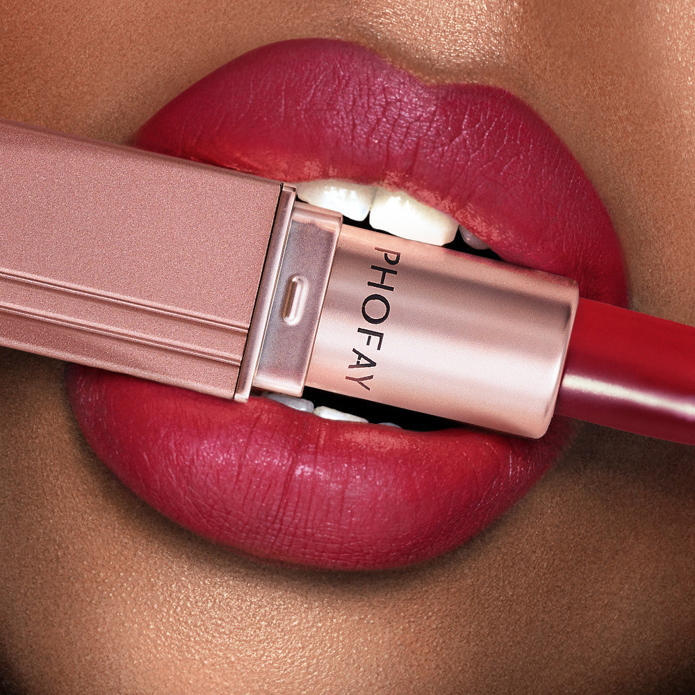 PHOFAY Matte Lipstick - Rokkaku 18 online shop