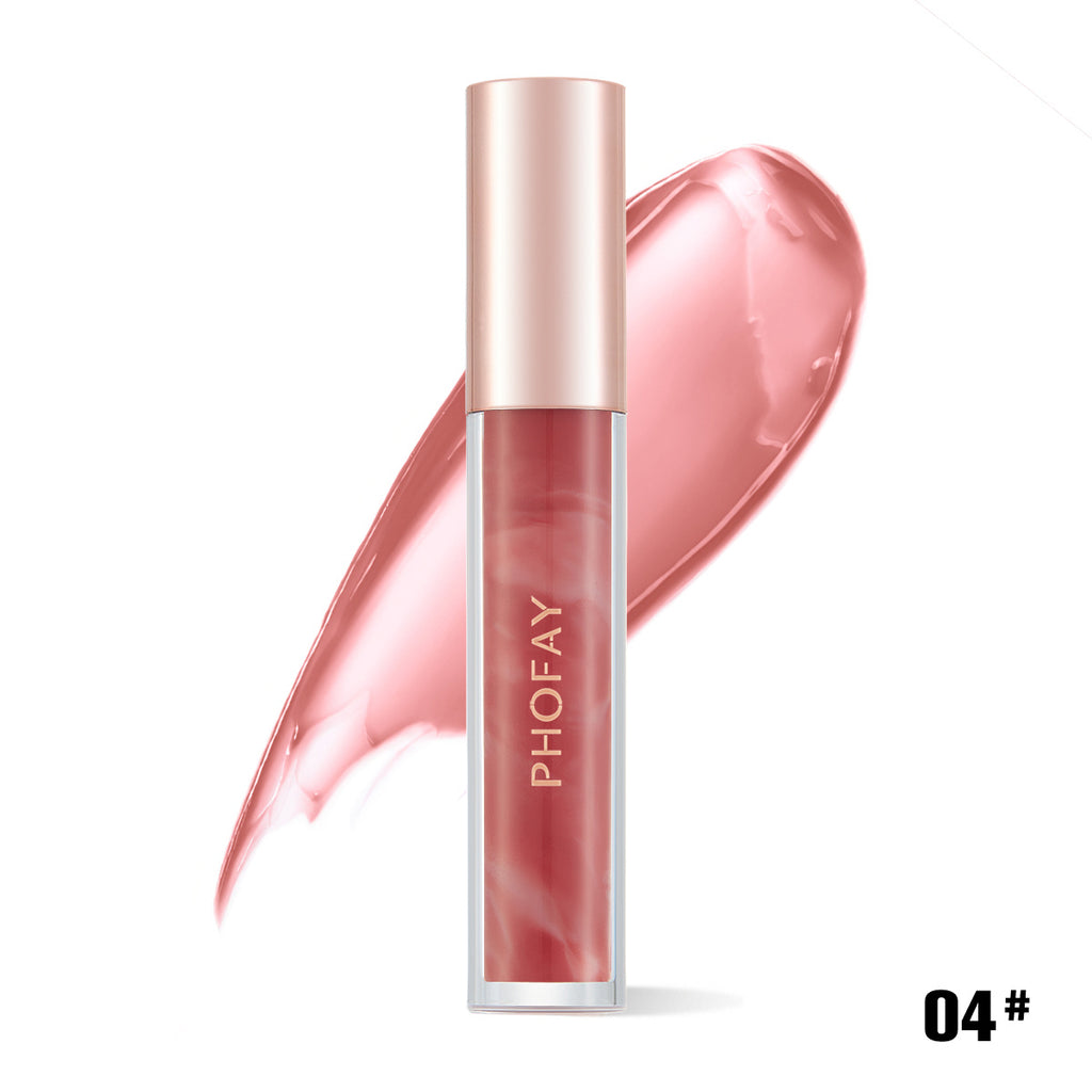 PHOFAY Rose Blooming Hydrating Lip Gloss - Rokkaku 18 online shop
