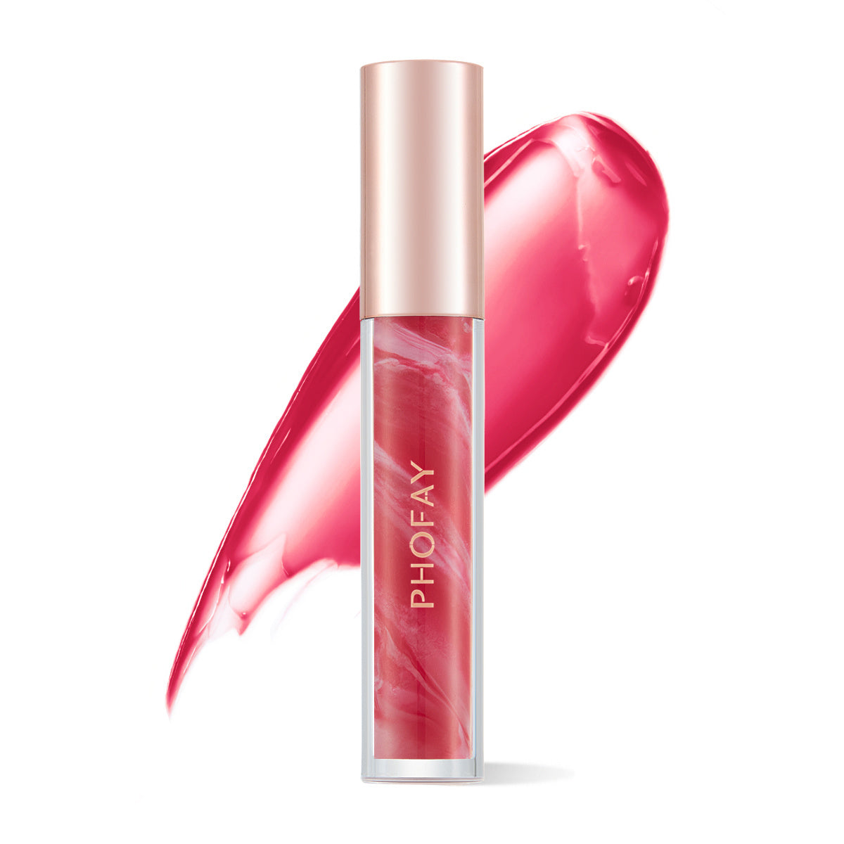 PHOFAY Rose Blooming Hydrating Lip Gloss - Rokkaku 18 online shop