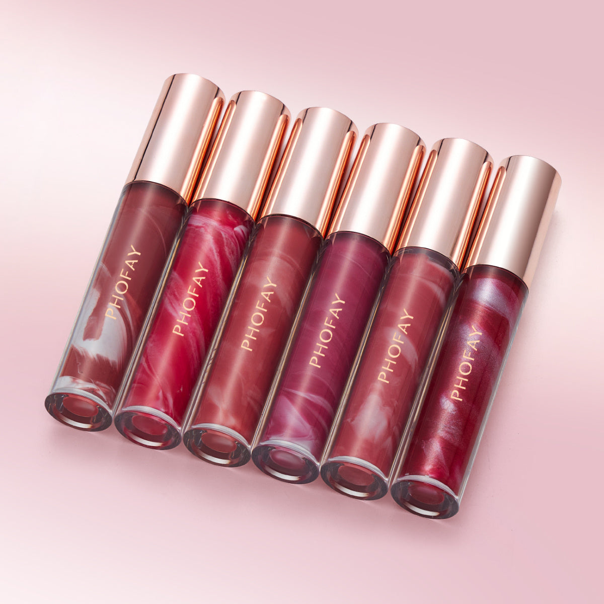 PHOFAY Rose Blooming Hydrating Lip Gloss - Rokkaku 18 online shop