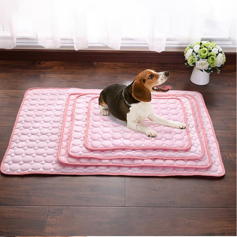 Pet Dog Cat Ice Silk Cold Nest Pad For Cooling In Summer - Rokkaku 18 online shop