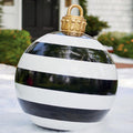 Christmas Ornament Ball Outdoor Pvc 60CM Inflatable Decorated Ball PVC Giant Big Large Balls Xmas Tree Decorations Toy Ball - Rokkaku 18 online shop