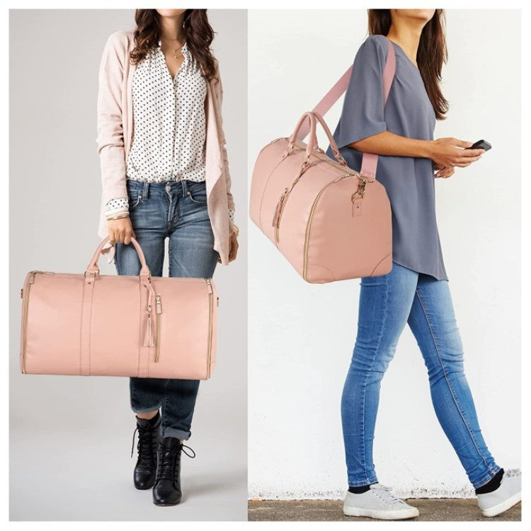 Large Capacity Travel Duffle Bag Women's Handbag Folding Suit Bag Waterproof Clothes Totes - Rokkaku 18 online shop