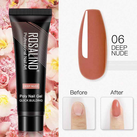 ROSALIND Manicure Extended Glue 15ml Crystal UV