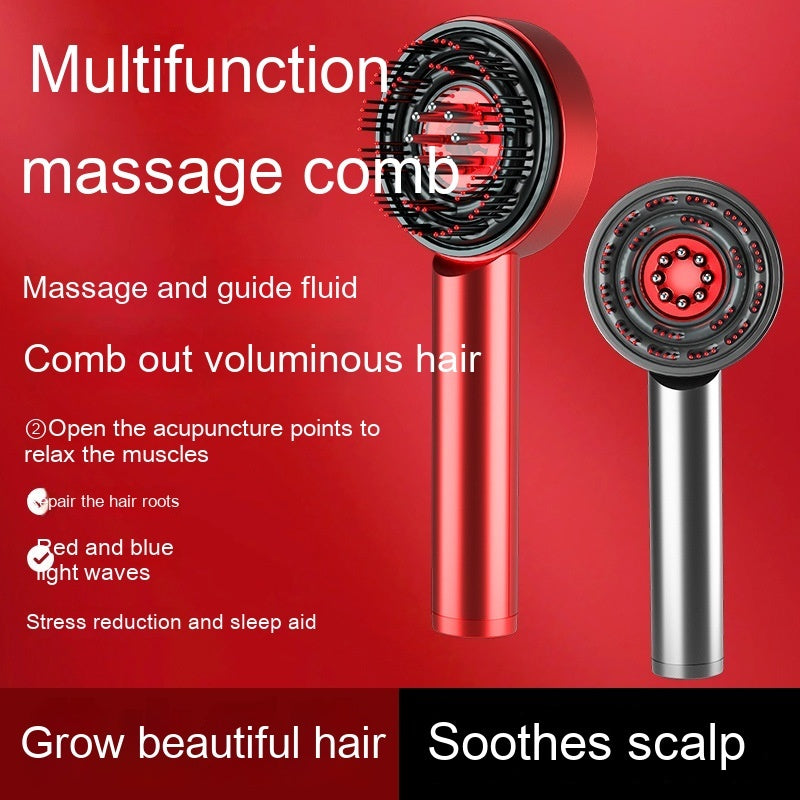 Fluffy Comb Scalp Massager Infrared Hair Care And Beauty - Rokkaku 18 online shop