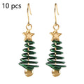 Christmas Earrings Tree Star DIY Earrings - Rokkaku 18 online shop