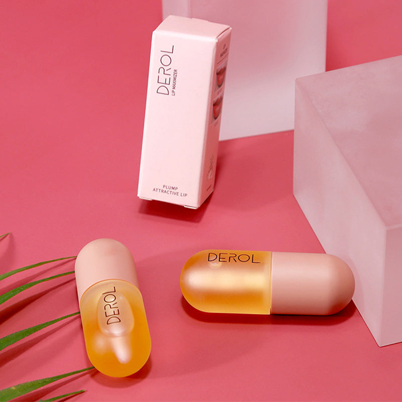 Day Night Instant Volume Lip Plumper Oil Clear Lasting Nourishing Repairing Reduce Lip Fine Line Care Lip Beauty Cosmetic - Rokkaku 18 online shop