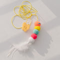 Cat Toys Simulated Cute Toys Funny Self-hey Interactive Toy Rope Grabbing Mouse Telescopic Hanging Cat Pet Supplies - Rokkaku 18 online shop