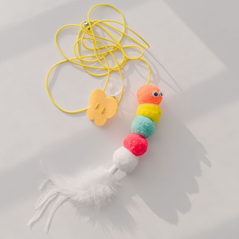 Cat Toys Simulated Cute Toys Funny Self-hey Interactive Toy Rope Grabbing Mouse Telescopic Hanging Cat Pet Supplies - Rokkaku 18 online shop