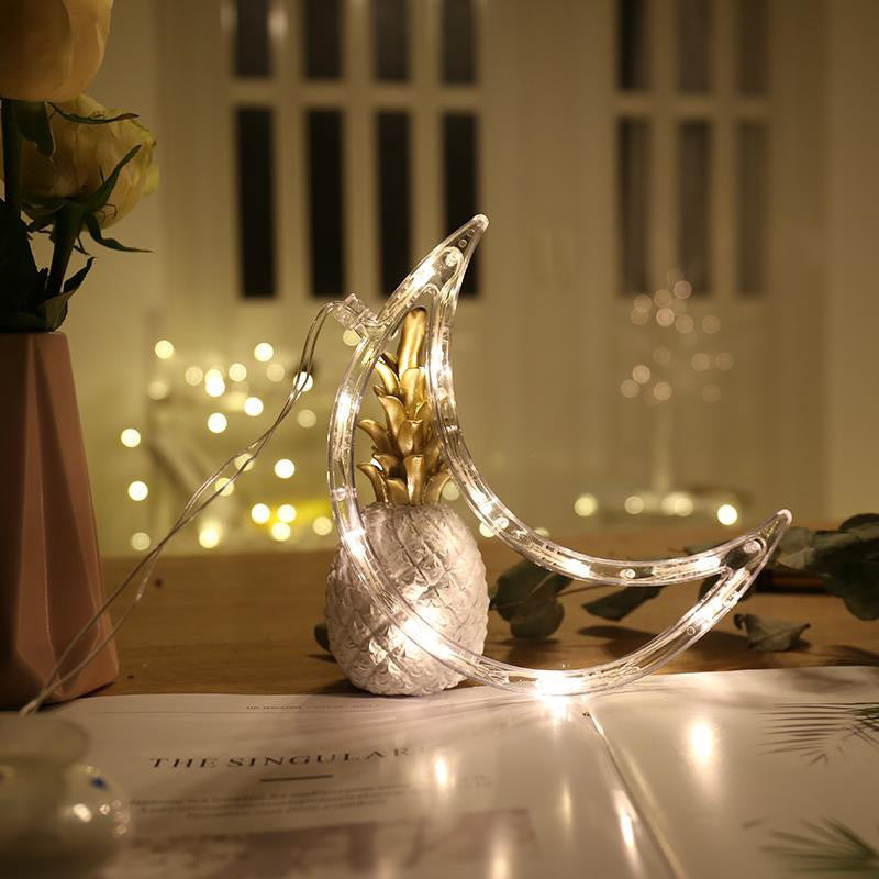 Christmas LED Suction Cup Chandelier Santa Claus Elk Snowman Lights Holiday Party Window Decor Lamps Battery Powered - Rokkaku 18 online shop