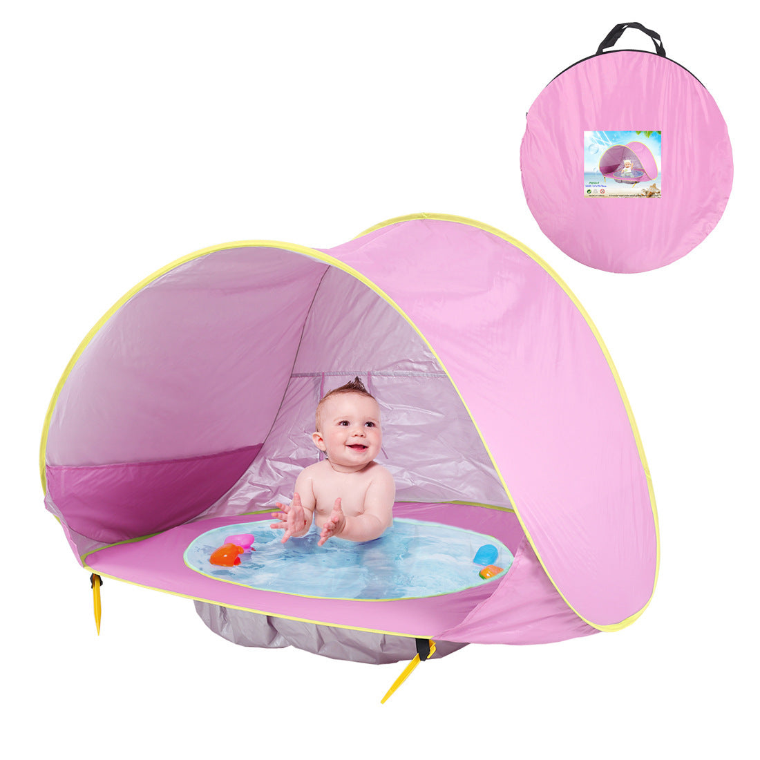 Baby Beach Tent Kids Outdoor Camping Easy Fold Up Waterproof  Up Sun Awning Tent UV-protecting - Rokkaku 18 online shop
