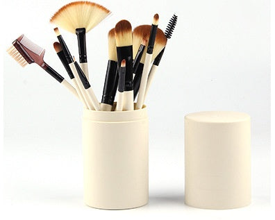 12pcs Makeup Brush Set Blush Eyeshadow Eyelash Highlighter Makeup Brush - Rokkaku 18 online shop
