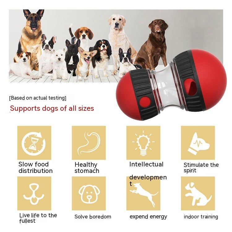 Food Dispensing Dog Toy Tumbler Leaky Food Ball Puzzle Toys Interactive Slowly Feeding Protect Stomach Increase Intelligence Pets Toy Pet Products - Rokkaku 18 online shop