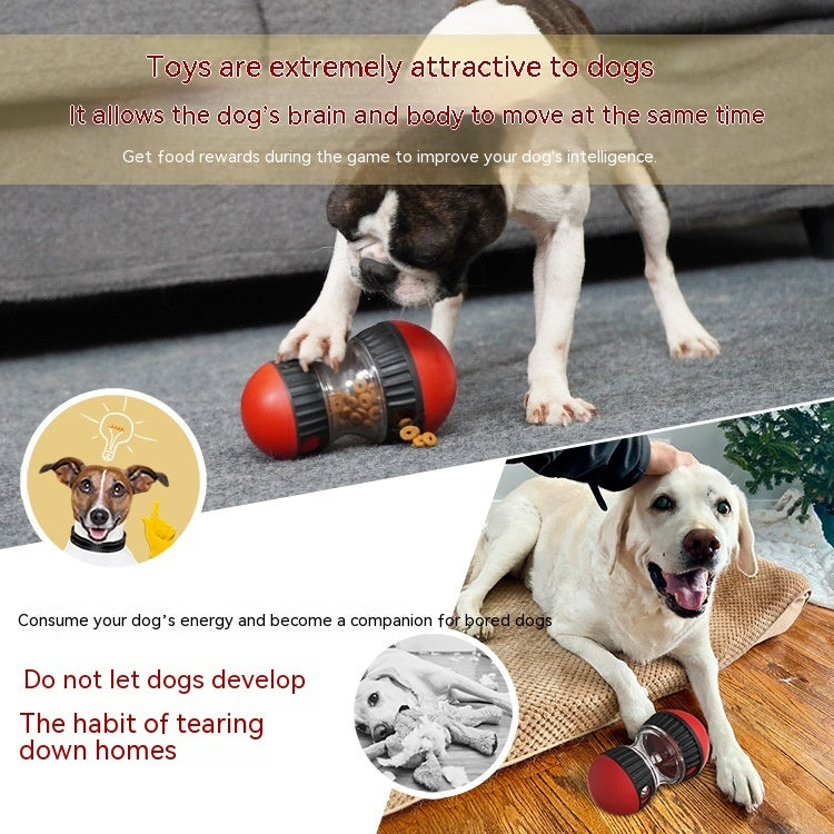 Food Dispensing Dog Toy Tumbler Leaky Food Ball Puzzle Toys Interactive Slowly Feeding Protect Stomach Increase Intelligence Pets Toy Pet Products - Rokkaku 18 online shop