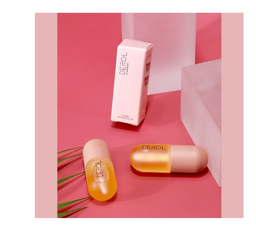 Day Night Instant Volume Lip Plumper Oil Clear Lasting Nourishing Repairing Reduce Lip Fine Line Care Lip Beauty Cosmetic - Rokkaku 18 online shop