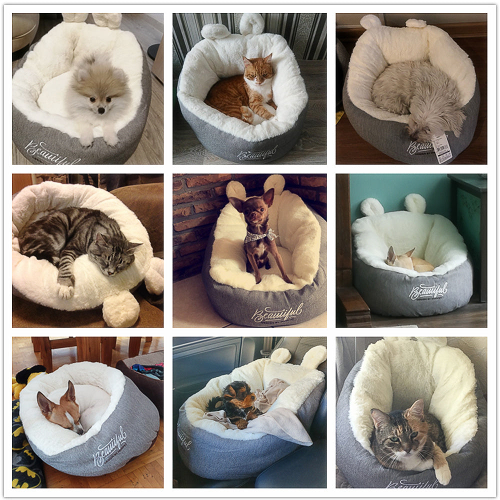 Pet Dog Bed Warming Soft Sleeping Bag Cushion Puppy Kennel - Rokkaku 18 online shop