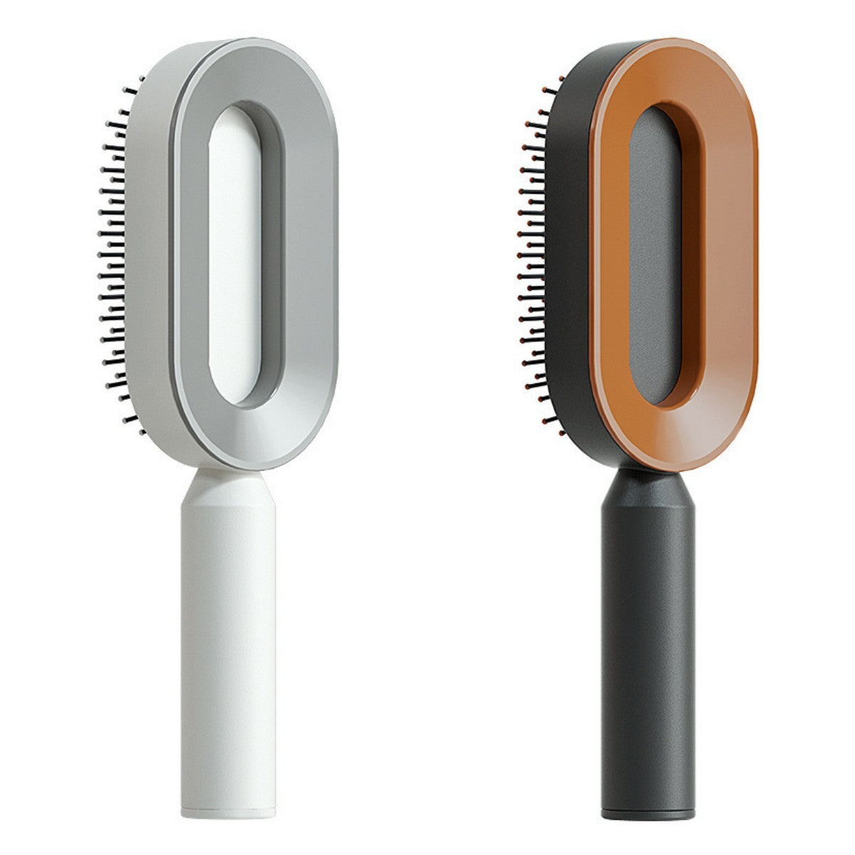 Self Cleaning Hair Brush For Women One-key Cleaning Hair Loss Airbag Massage Scalp Comb Anti-Static Hairbrush - Rokkaku 18 online shop