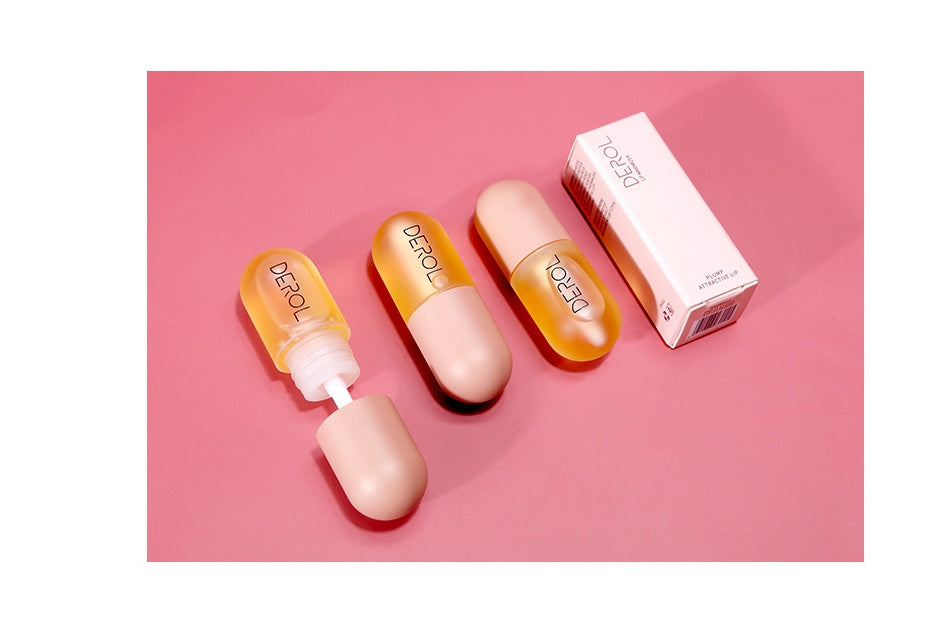 Day Night Instant Volume Lip Plumper Oil Clear Lasting Nourishing Repairing Reduce Lip Fine Line Care Lip Beauty Cosmetic - Rokkaku 18 online shop