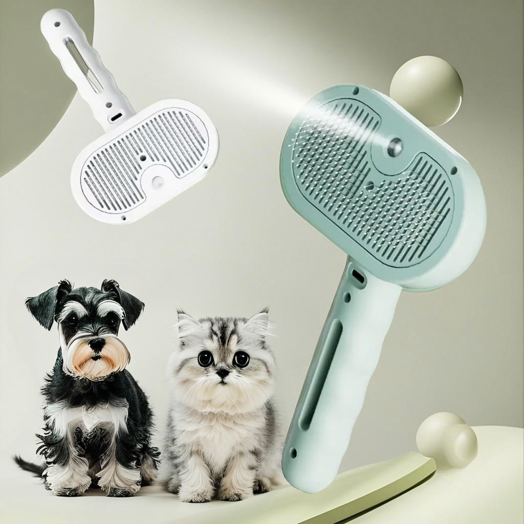 Pets Spray Hair Comb Pet Hair Remover Cleaning Brush Cats Grooming Dog Accessories Tools Dematting Water Mist Humidifier Comb Pet Supplies - Rokkaku 18 online shop