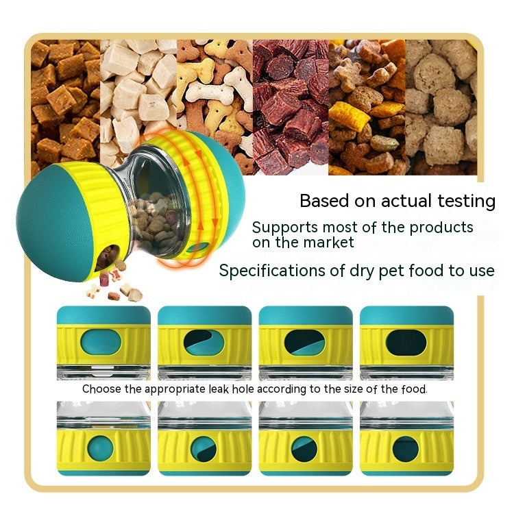 Food Dispensing Dog Toy Tumbler Leaky Food Ball Puzzle Toys Interactive Slowly Feeding Protect Stomach Increase Intelligence Pets Toy Pet Products - Rokkaku 18 online shop