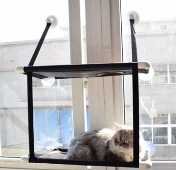 Cat bed cat hammock cat hammock window sill single layer double layer super suction cup cat cushion nest cat litter pet - Rokkaku 18 online shop