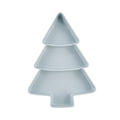 Christmas Tree Shaped Fruit Platter Creative Plates Storage Box Dried Fruit Snack Plates Divided Candy Dessert Plate Container - Rokkaku 18 online shop