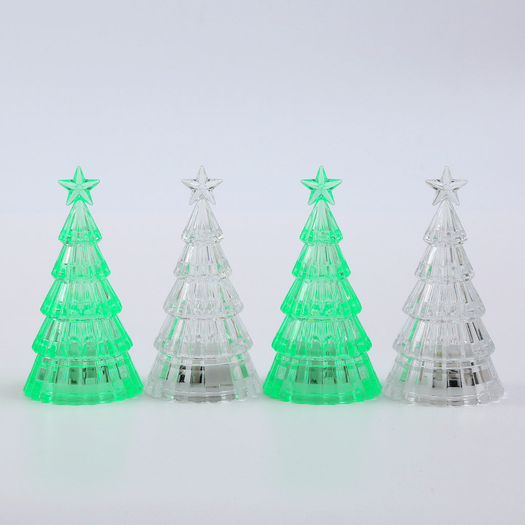 Christmas Decoration Light-emitting Christmas Tree Crystal Small Night Lamp - Rokkaku 18 online shop