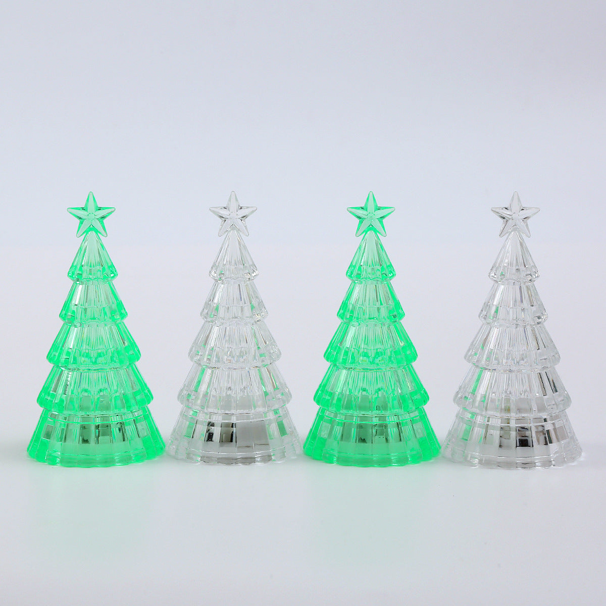 Christmas Decoration Light-emitting Christmas Tree Crystal Small Night Lamp - Rokkaku 18 online shop