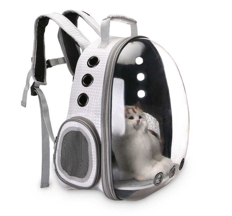 Portable Pet Puppy Backpack Carrier Bubble, New Space Capsule Design 360 Degree Sightseeing Rabbit Rucksack Handbag - Rokkaku 18 online shop