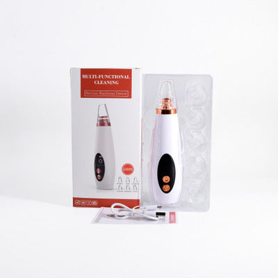 Blackhead Pore Vacuum Cleaner Nose Cleanser Blackheads Remover Blackhead Acne Removal Button Face Suction Beauty Skin Care Tool - Rokkaku 18 online shop