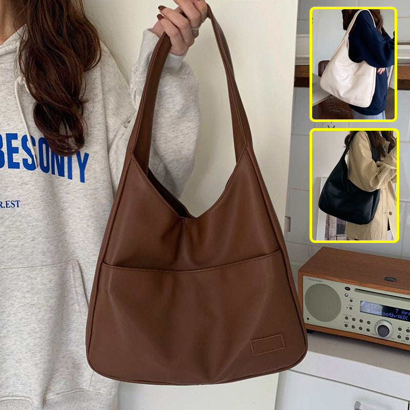 Fashion Tote Bag Large Capacity Casual Shoulder Bag Women's Commuting Handbag College Student - Rokkaku 18 online shop