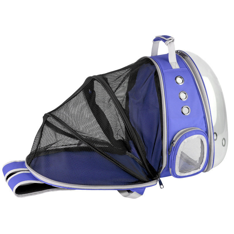 Portable Pet Puppy Backpack Carrier Bubble, New Space Capsule Design 360 Degree Sightseeing Rabbit Rucksack Handbag - Rokkaku 18 online shop