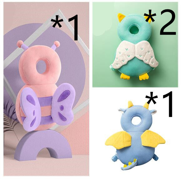 Baby Toddler Headrest Child Protection Baby Head Protection Cushion Cute Angel Wings - Rokkaku 18 online shop