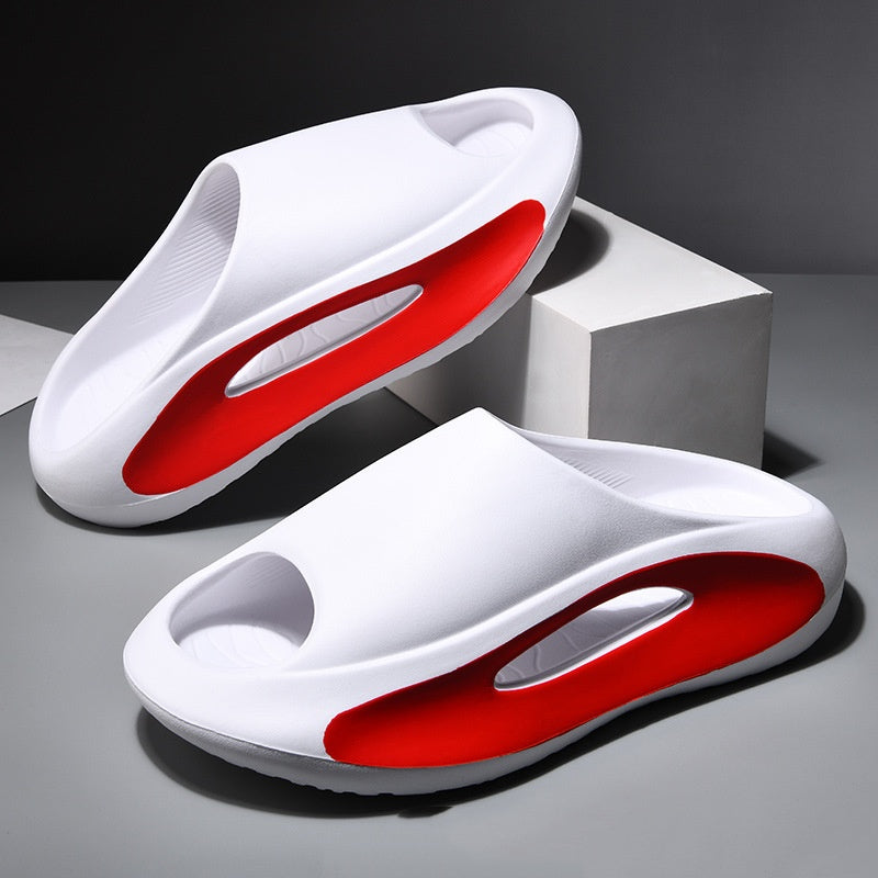 Ins Slippers Women Men Peep Toe Slipper Summer Hollow Unisex Sports Beach Shoes - Rokkaku 18 online shop