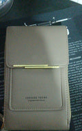 Touch Screen Mobile Phone Bag Small Crossbody Shouder Bags Women Long Wallet - Rokkaku 18 online shop