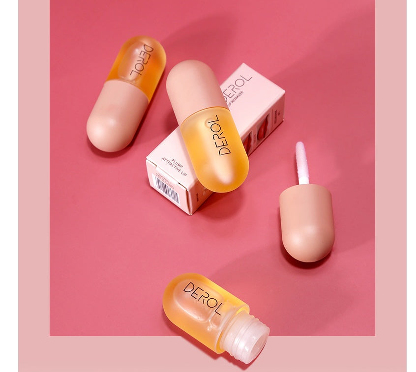 Day Night Instant Volume Lip Plumper Oil Clear Lasting Nourishing Repairing Reduce Lip Fine Line Care Lip Beauty Cosmetic - Rokkaku 18 online shop