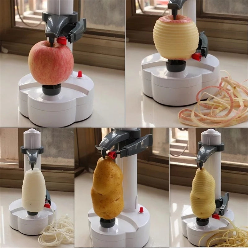 Multifunction Electric Peeler for Fruit Vegetables kitchen Accessories Cutter Machine - Rokkaku 18 online shop