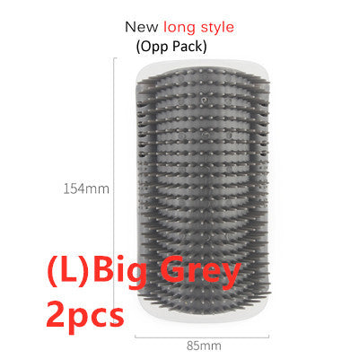 Cat Self-Grooming Brush Pet Wall Rubbing Device - Rokkaku 18 online shop