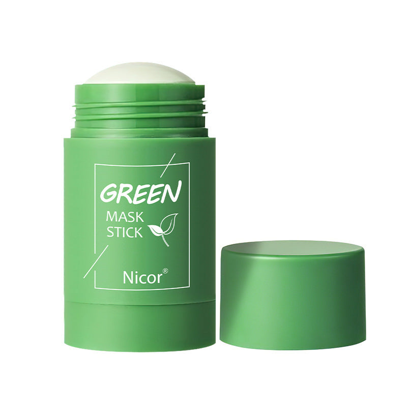 Cleansing Green Tea Mask Clay Stick Oil Control Anti-Acne Whitening Seaweed Mask Skin Care - Rokkaku 18 online shop