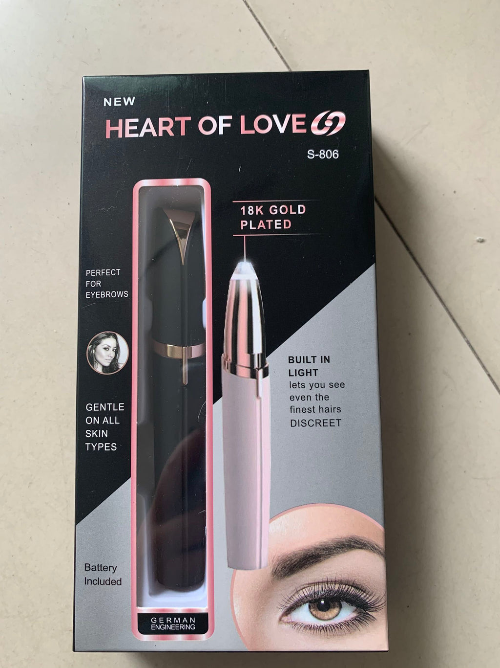 Flawlessly Brows Electric Eyebrow Remover - Rokkaku 18 online shop
