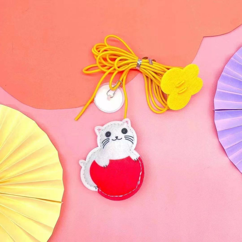 Cat Toys Simulated Cute Toys Funny Self-hey Interactive Toy Rope Grabbing Mouse Telescopic Hanging Cat Pet Supplies - Rokkaku 18 online shop