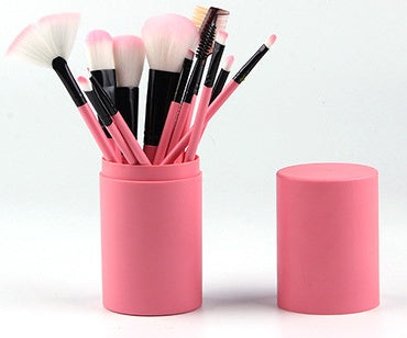 12pcs Makeup Brush Set Blush Eyeshadow Eyelash Highlighter Makeup Brush - Rokkaku 18 online shop