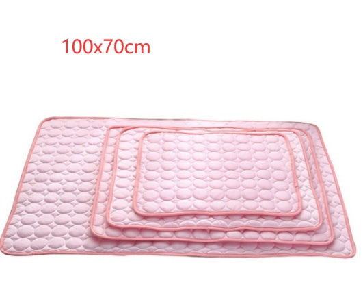 Pet Dog Cat Ice Silk Cold Nest Pad For Cooling In Summer - Rokkaku 18 online shop
