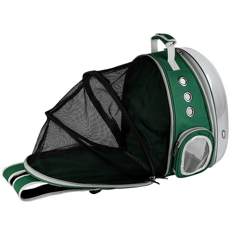 Portable Pet Puppy Backpack Carrier Bubble, New Space Capsule Design 360 Degree Sightseeing Rabbit Rucksack Handbag - Rokkaku 18 online shop
