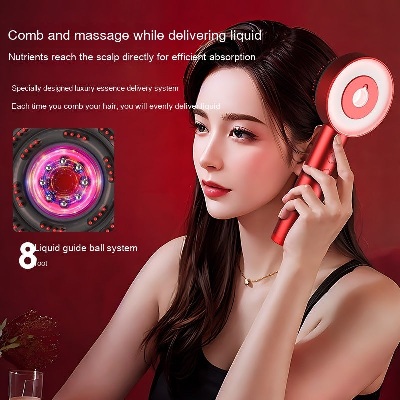 Fluffy Comb Scalp Massager Infrared Hair Care And Beauty - Rokkaku 18 online shop