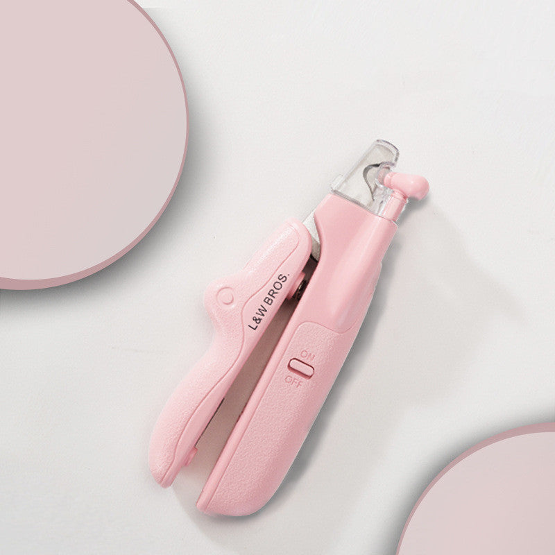 Pet Nail Clippers With LED Light Dogs Cat Nail Scissors Professional Trimmer Tool Care Grooming Supplies - Rokkaku 18 online shop