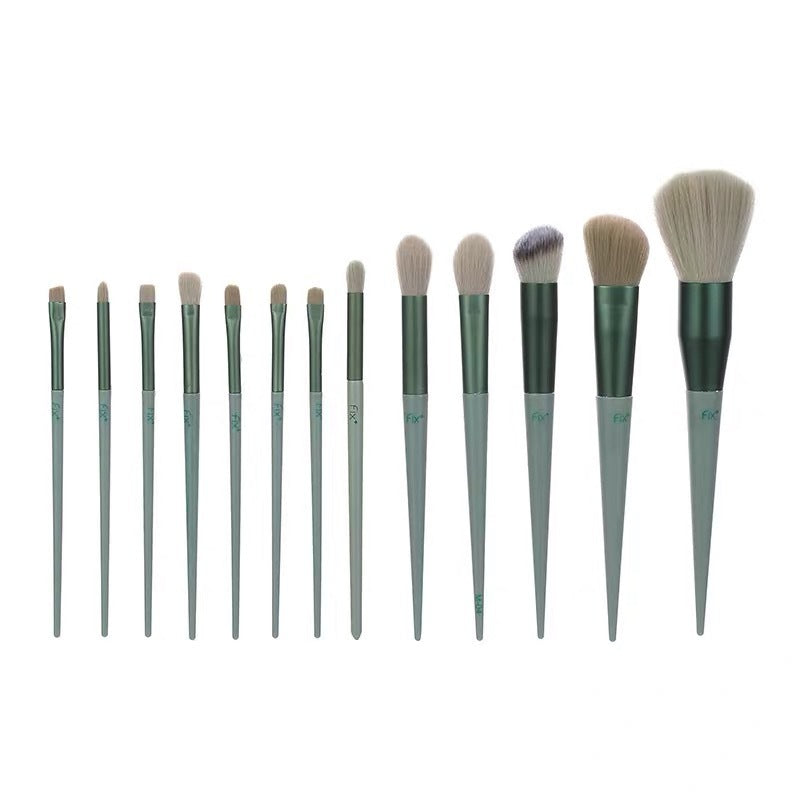 13Pcs Makeup Brush Set Make Up Concealer Brush Blush Powder Brush Eye Shadow Highlighter Foundation Brush Cosmetic Beauty Tools - Rokkaku 18 online shop