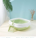 Large Cat Litter Box Detachable Anti-splashing Cat Litter Box Cat Pet Supplies - Rokkaku 18 online shop