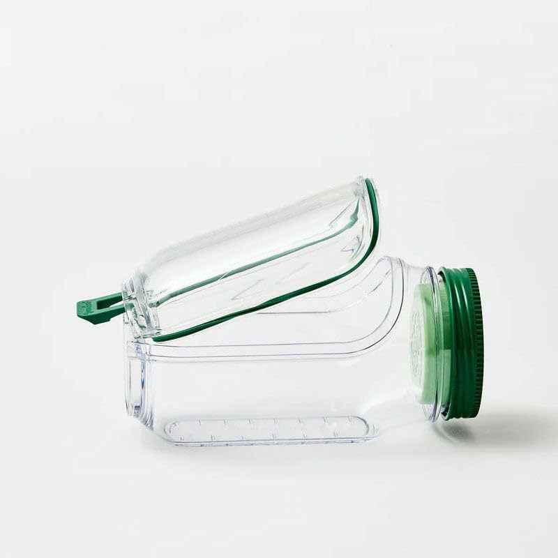 Portable Plastic Salad Pod All-In-One Container With Leak Proof Oats Container Reusable Keep It Good Salad Bowl Meal Prep Kitchen Gadgets