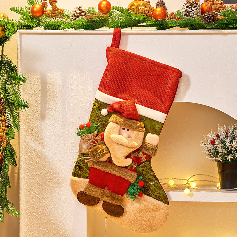 Christmas Decorations Large Cartoon Candy Bag - Rokkaku 18 online shop